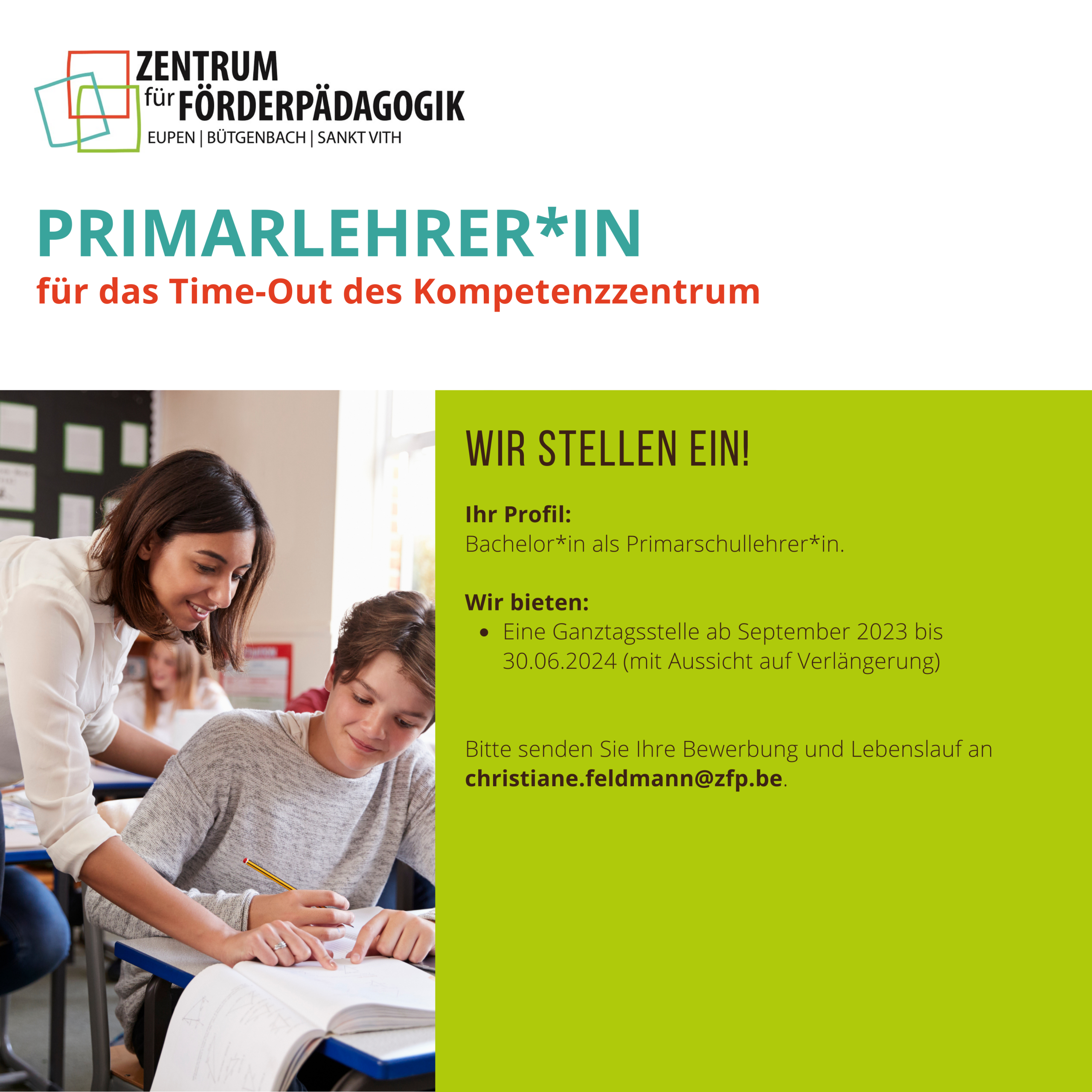 Primarlehrer:in Time-Out